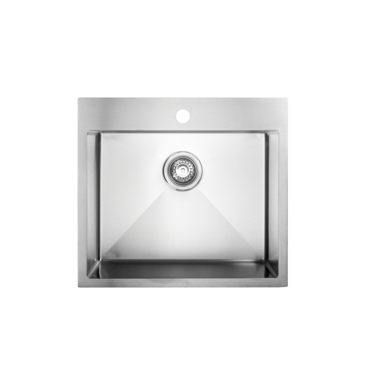 Aria Single Bowl & Elwood Chrome Kitchen Mixer Tap