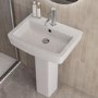 Modern Pedestal Basin 570mm - Ashford