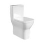 Close Coupled Rimless Closed Back Toilet with Soft Close Seat - Austin