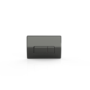 Wall Hung Toilet, 1160mm Pneumatic Frame & Cistern & Gunmetal Grey Flush  - Austin