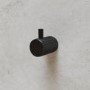 3 Piece Black Knurled Bathroom Accessory Set - Arissa
