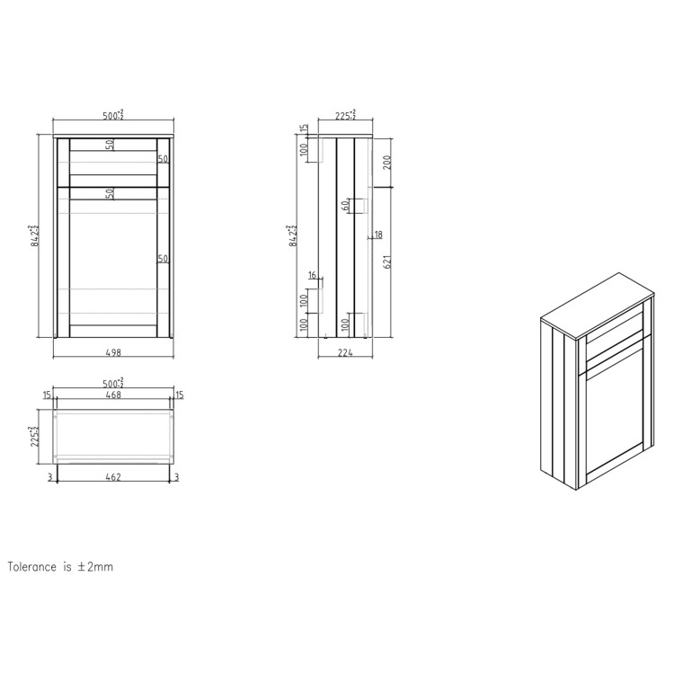 1400mm Beige Toilet and Sink Unit with Traditional Toilet – Baxenden
