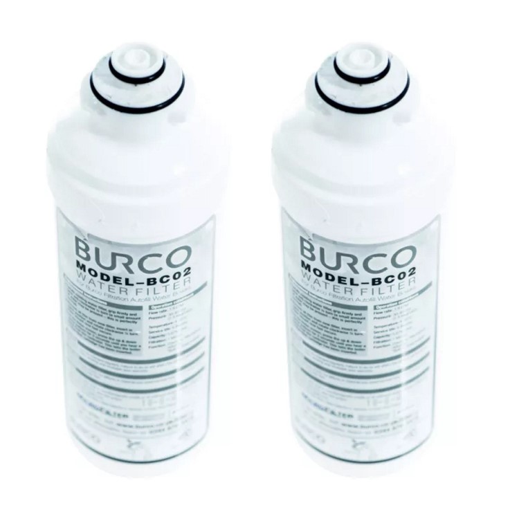Burco BC02 Replacement Filter Cartridge For Autofill Water Boilers - Pack of 2