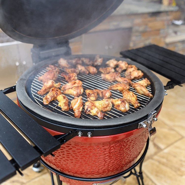 Kamado Joe Big Joe II Charcoal BBQ with Adventurer Pack