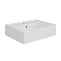 White Square Countertop Basin 497mm - Bowen