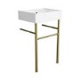 1 Tap Hole Basin with Brass Wash Stand 500mm - Bowen