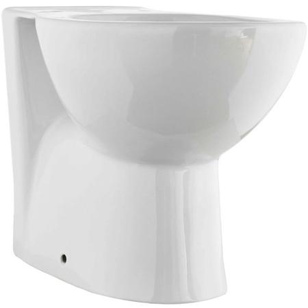 Round Back to Wall Toilet with Soft Close Seat