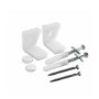 Round Back to Wall Toilet with Soft Close Seat