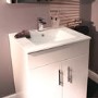 600mm Floorstanding Vanity Unit with Basin - Aspen