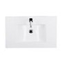 750mm Floorstanding Vanity Basin Unit - Drawers & Doors - White - Aspen Range