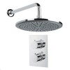 EcoS9 Dual Valve with Chromed Morgen 10 Inch Shower Head