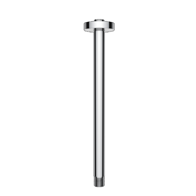 Chrome Concealed Shower Mixer with Dual Control & Slim Square Ceiling Mounted Head - EcoStyle