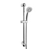 Concealed Thermostatic Mixer Shower with Slim Wall Mounted Shower Head &amp; Handset - EcoStyle