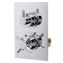 GRADE A1 - Dual Outlet Concealed Thermostatic Shower Valve With Diverter - EcoStyle Range 