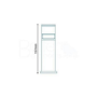 Freestanding Waterfall Bath Shower and Basin Tap Pack - Tabor