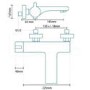Doriano Wall Mounted Bath Shower Mixer
