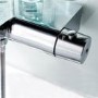Montroc Thermostatic Bath Shower Mixer with Chenai Riser Rail Kit