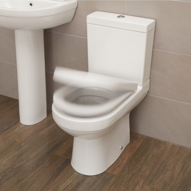 Close Coupled Toilet with Soft Close Seat - Dee