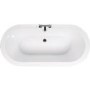 Shanghai Double Ended Freestanding Bath With Wooden Feet - L1750 x W790mm