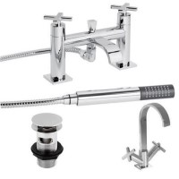 Halo Tap Pack with Basin Waste
