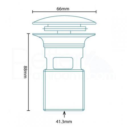 Halo Tap Pack with Basin Waste
