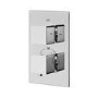 EcoCube Concealed Dual Control Shower Valve with Diverter, Overflow and Handset