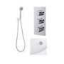 EcoS9 Concealed Triple Control Shower Valve with Diverter with Overflow