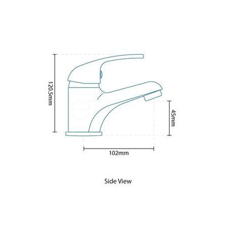 Alfa Cloakroom Basin Mono Tap