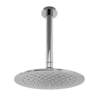 UltraThin Designer Round 200mm Shower Head & Ceiling Arm