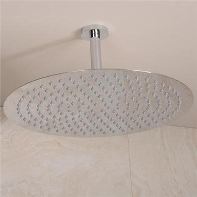 400mm Round Ultra Slim Ceiling Shower Head