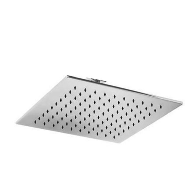 400mm Square Ultra Slim Ceiling Rain Shower Head
