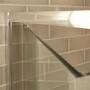 760 x 800mm Pivot Shower Enclosure 6mm Glass Shower Door & Side Panel - Aqualine