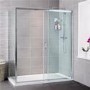 Aquafloe Iris 8mm 1100 x 800 Sliding Door Shower Enclosure