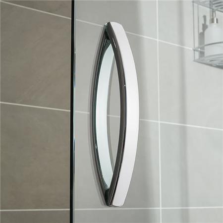 Aquafloe Iris 8mm 1100 x 800 Sliding Door Shower Enclosure