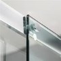 Aquafloe Iris 8mm 1100 x 800 Sliding Door Shower Enclosure