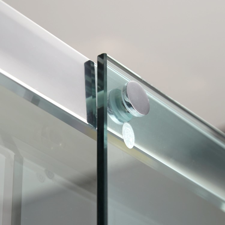 Sliding Shower Door 1100mm - 8mm Glass - Aquafloe Iris Range