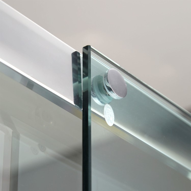 Sliding Shower Door 1200mm - 8mm Glass - Aquafloe Iris Range
