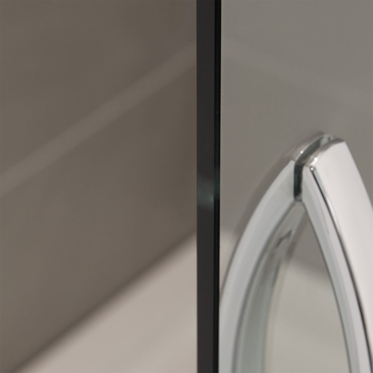 Sliding Shower Door 1200mm - 8mm Glass - Aquafloe Iris Range