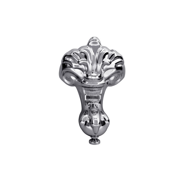 Freestanding Single Ended Shower Bath with Chrome Feet & Bath Screen 1670 x 740mm - Park Royal