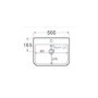 500mm Close Coupled Toilet and Basin Full Pedestal Suite - Voss
