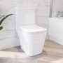 Grade A1 - Close Coupled Toilet with Soft Close Seat - Voss