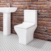 Close Coupled Short Projection Toilet with Soft Close Seat - Austin