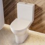 Close Coupled Short Projection Toilet with Soft Close Seat - Portland