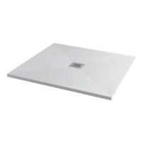 GRADE A2 - SILHOUETTE 800X800 ULTRA LOW PROFILE SQUARE TRAY