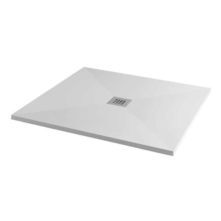 GRADE A2 - SILHOUETTE 800X800 ULTRA LOW PROFILE SQUARE TRAY