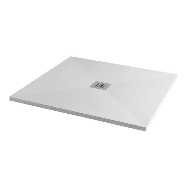 GRADE A2 - 800 x 800 Ultra Low Profile Square Tray - Silhouette