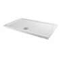 1000 x 900mm Sliding Shower Enclosure with Slim-Line Shower Tray Waste Kit Rina Riser Slide Rail Kit & Thermostatic Valve - Vega