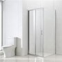 800 x 760mm Rectangular Bi-Fold Shower Enclosure - Vega