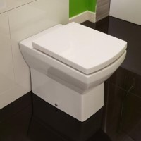Back to Wall Toilet with Soft Close Seat - Tabor Back to Wall Toilet with Soft Close Seat - Tabor