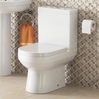 Close Coupled Toilet with Soft Close Seat - Dee